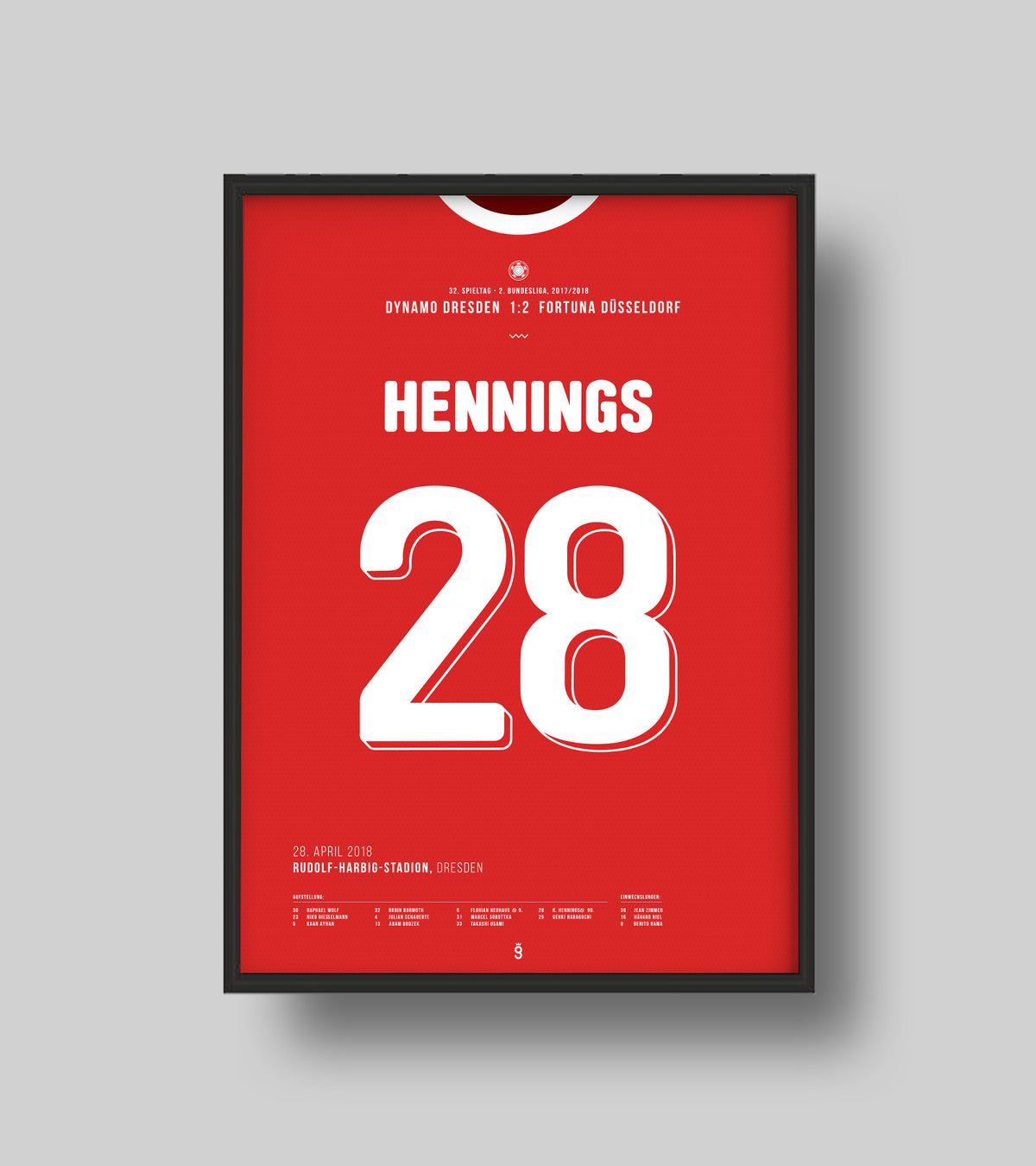 Rouwen Hennings a marqué le but vers la promotion