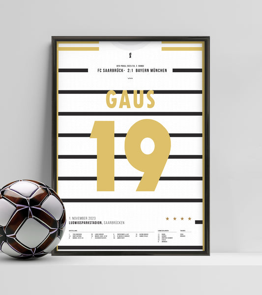 Saarbrucken stun Bayern Munich in historic Cup win (Jersey ver.)