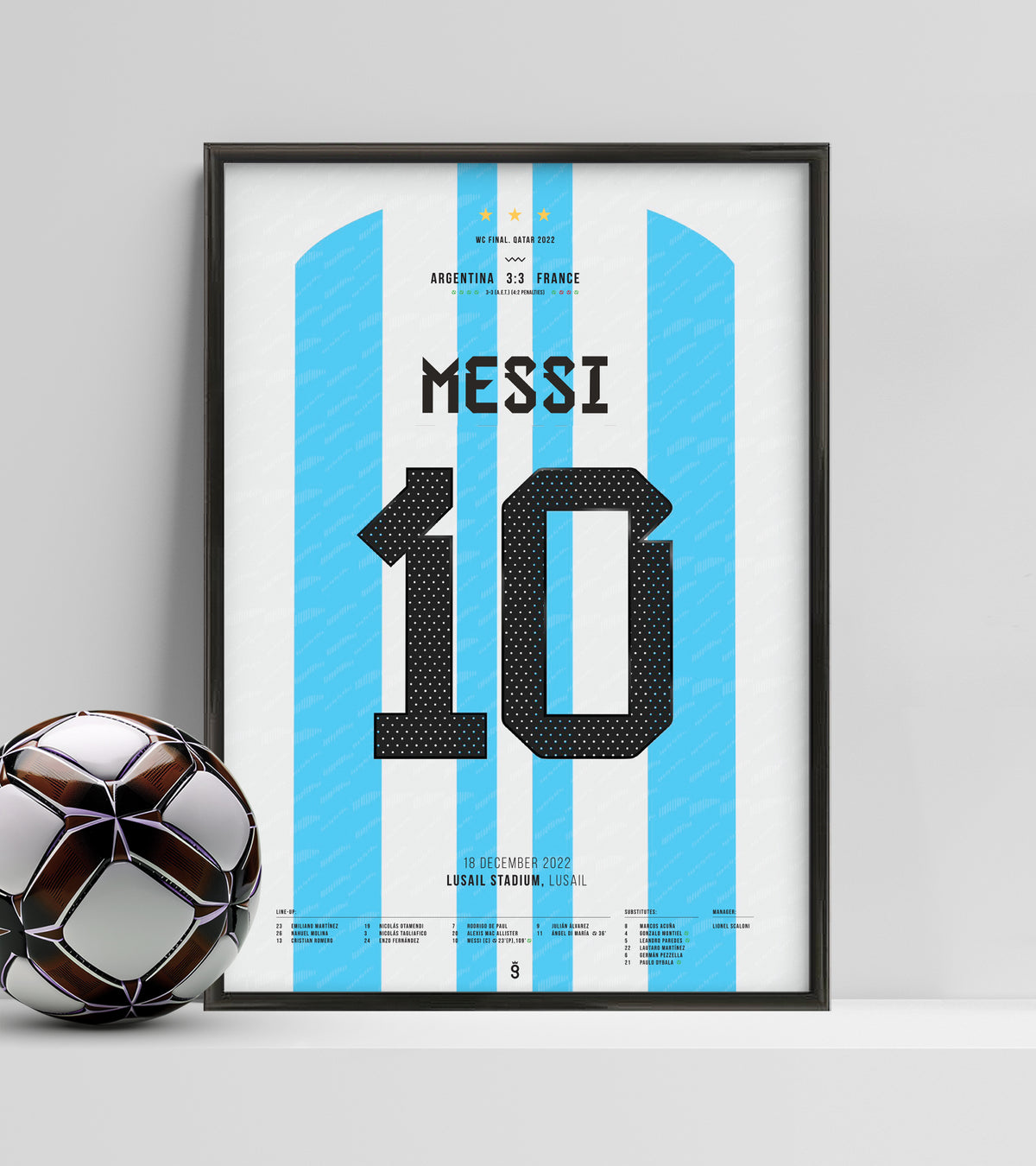 Messi erzielte die Verlängerung, um Argentinien mit 3:2 in Führung zu bringen