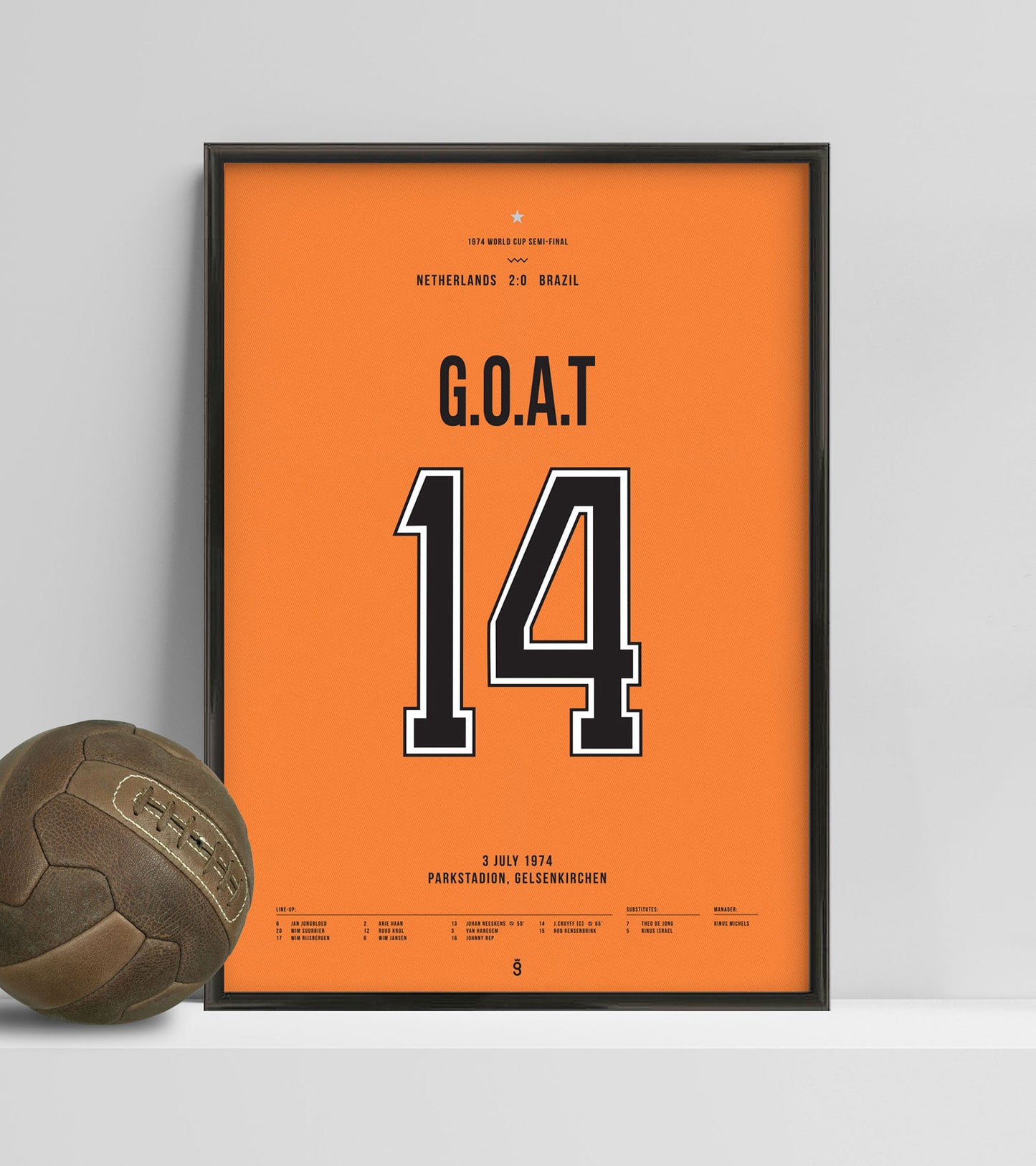 El día en que Johan Cruyff se convirtió uno de los G.O.A.T.