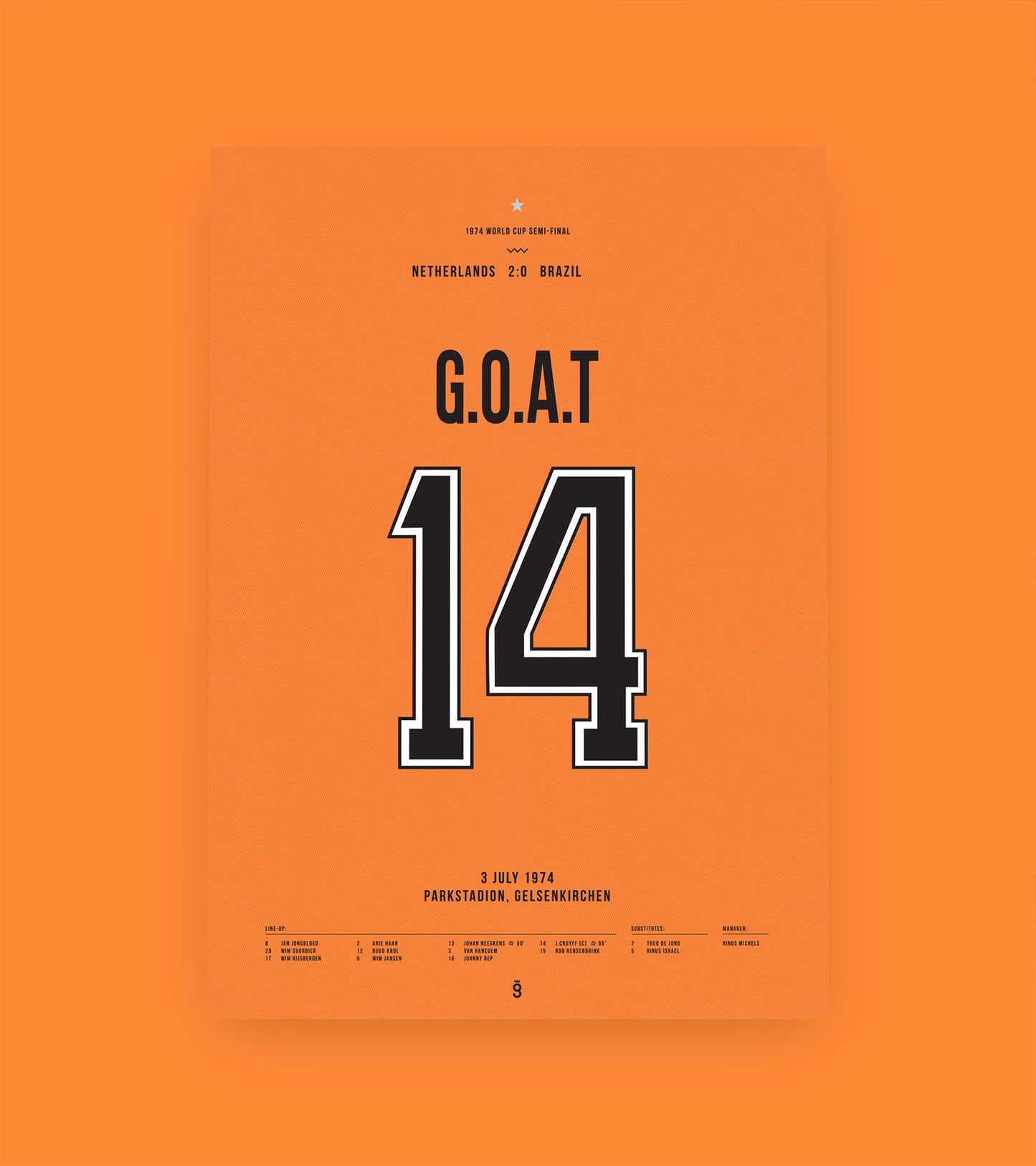 El día en que Johan Cruyff se convirtió uno de los G.O.A.T.