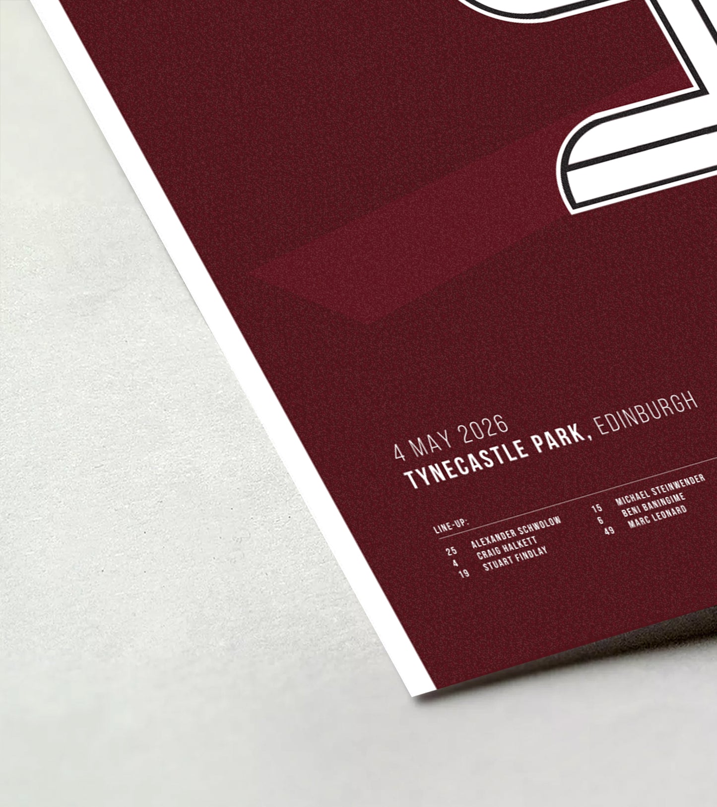 Hearts edge closer to historic title (Jersey ver)