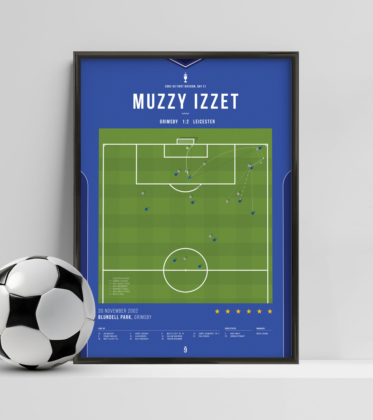 Le but exceptionnel de Muzzy Izzet face à Grimsby