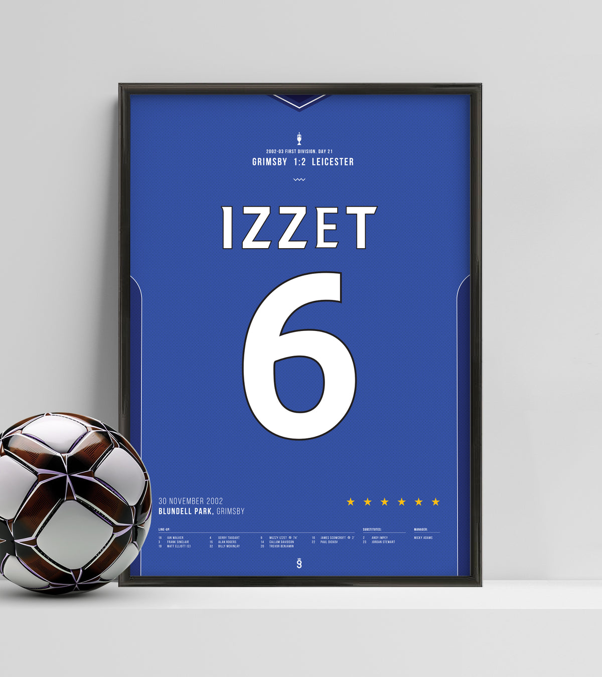 El golazo de Muzzy Izzet ante el Grimsby