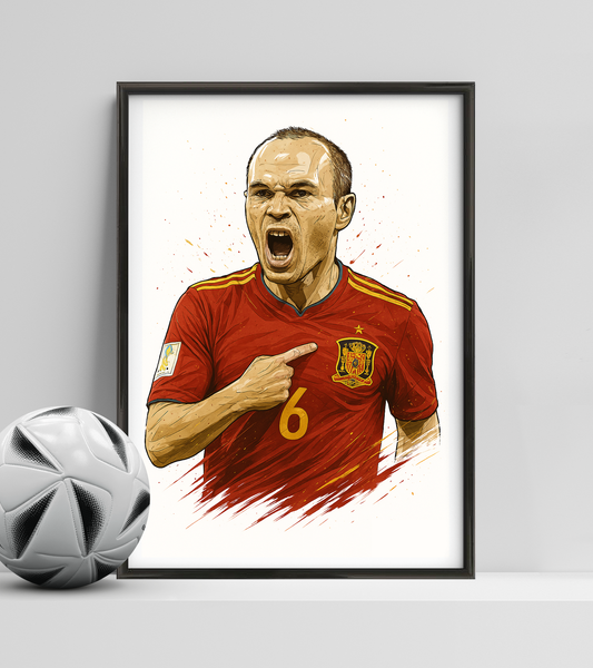 Fußballlegenden: Iniesta