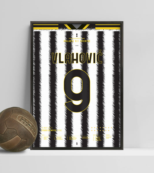 Vlahovic goal brings 15th Coppa to Juventus (Jersey ver.)