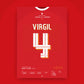 Virgil van Dijk goal wins the League Cup for Liverpool (Jersey ver.)