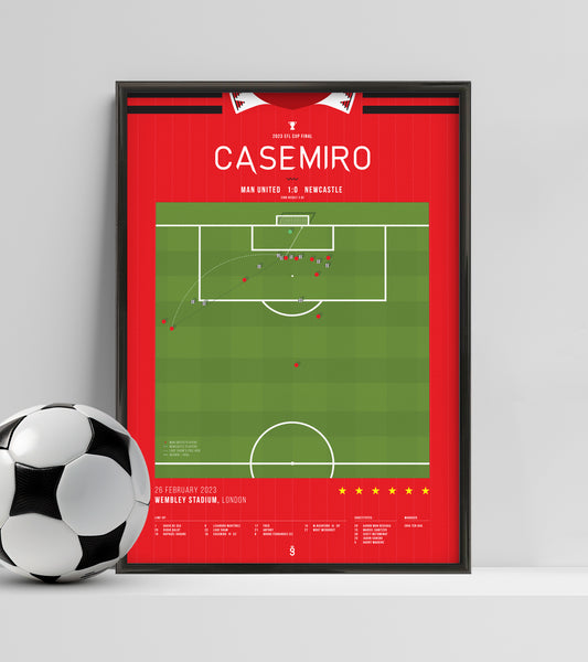 Casemiro headed the opening goal in EFL Cup final