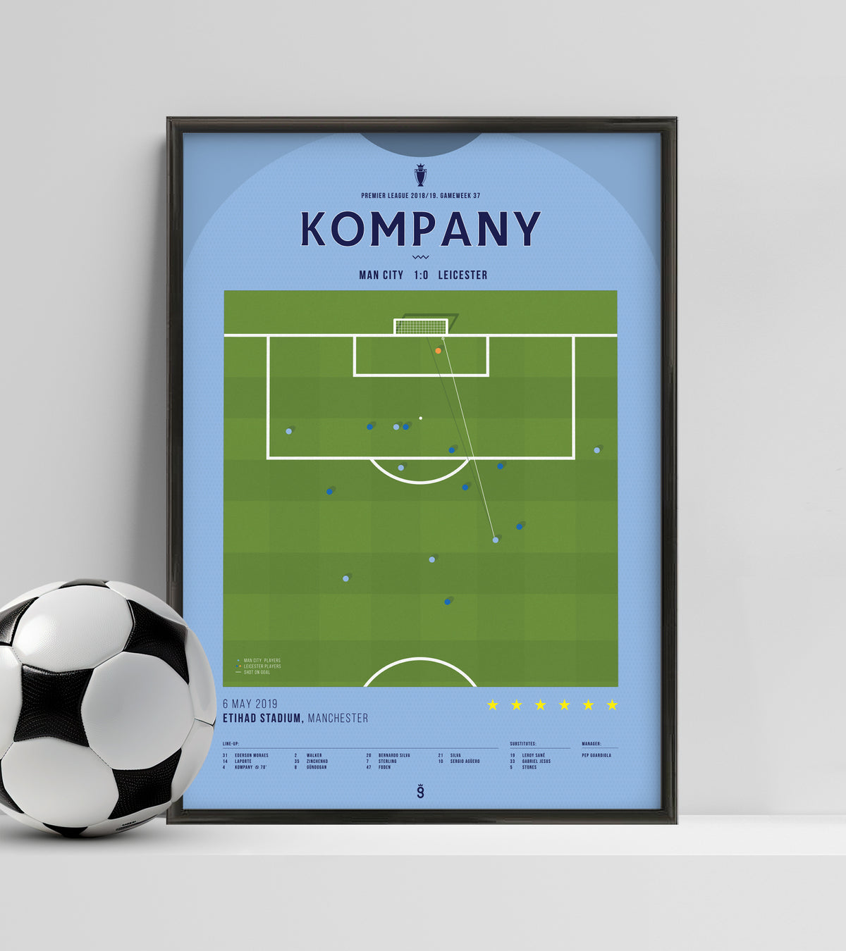 Kompanys Traumtor gegen Leicester