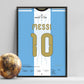 Messi’s last tango with Argentina (Jersey ver.)