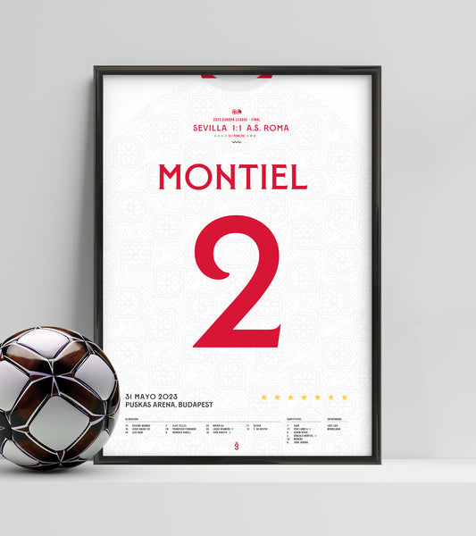 Sevilla's Historic 7th Europa League Triumph (Jersey ver.)
