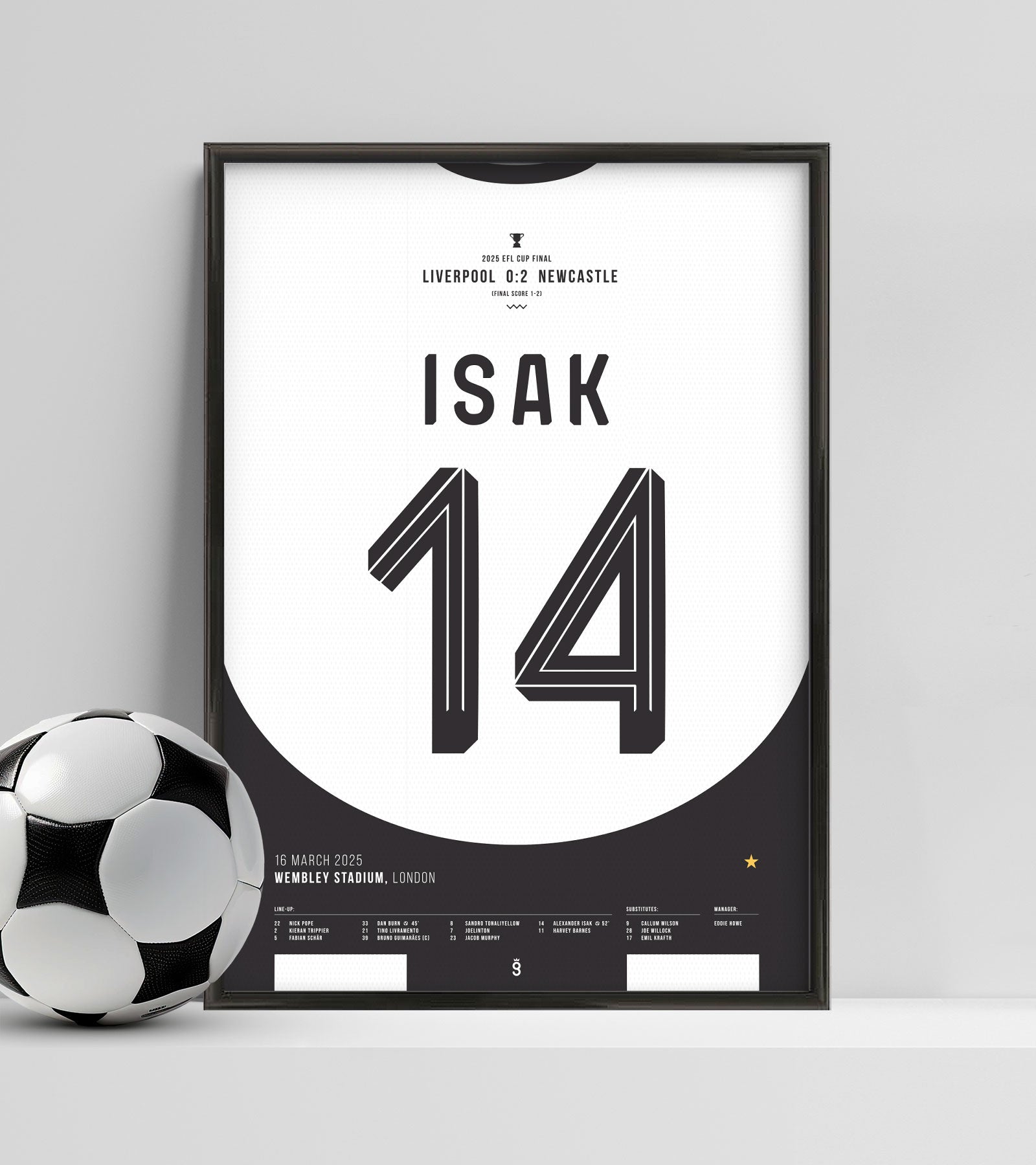 Alexander Isak goal vs Liverpool (Jersey ver.) – Goal of Fame