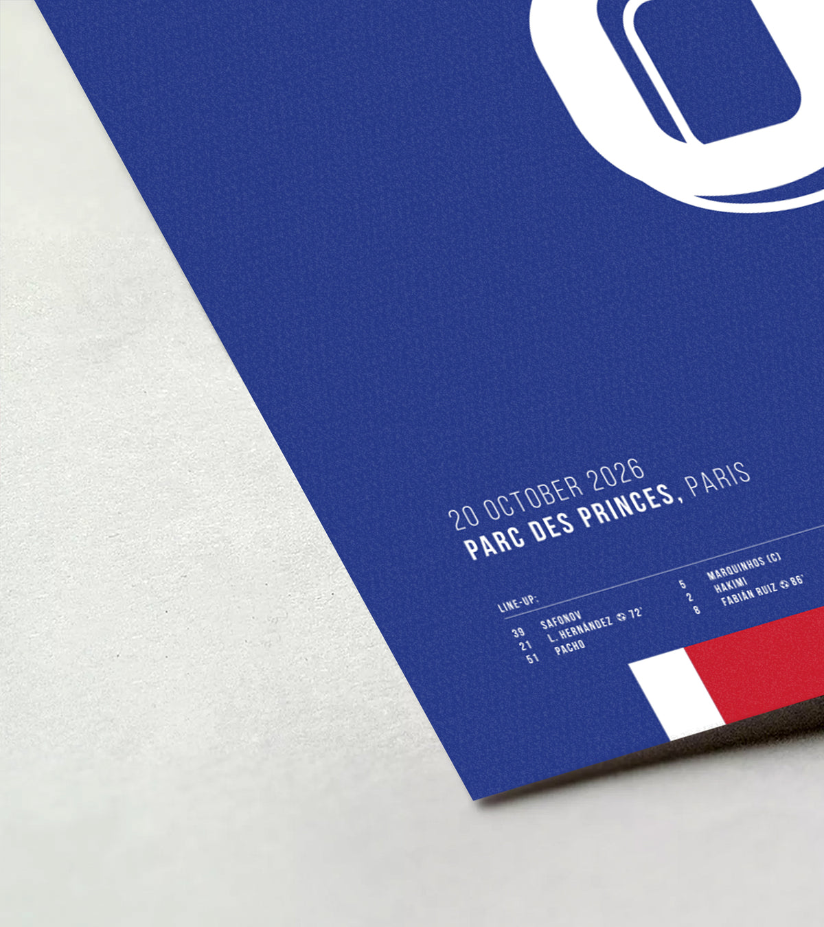 PSG's thrilling 4–2 victory over Barcelona (Jersey ver.)