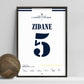 Zidane's famous volley goal against Bayer Leverkusen (Jersey ver.)