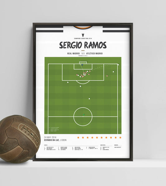 El gol de "La Décima" de Sergio Ramos