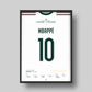Mbappé's brace wins El Clásico at Camp Nou (Jersey ver.)