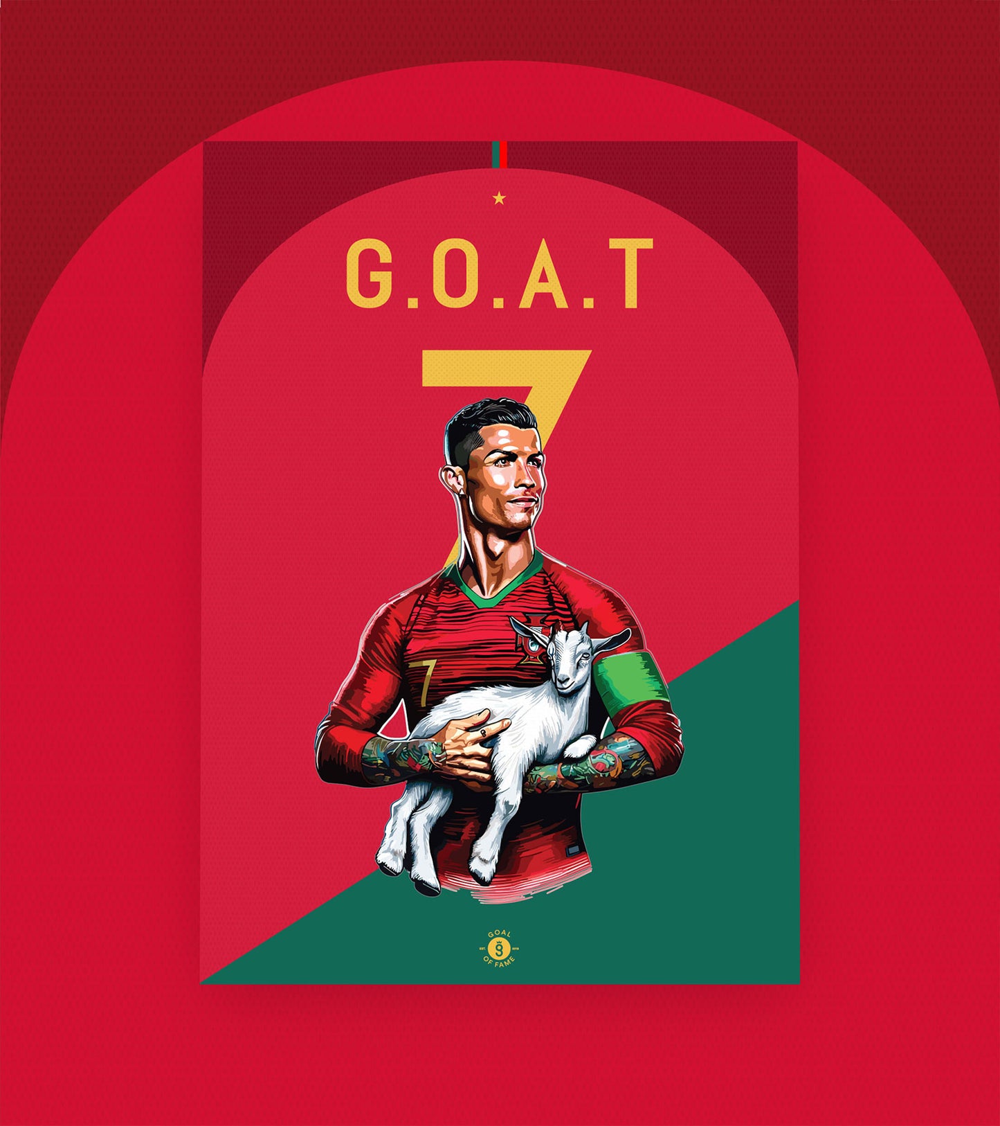 Ronaldo is the G.O.A.T.
