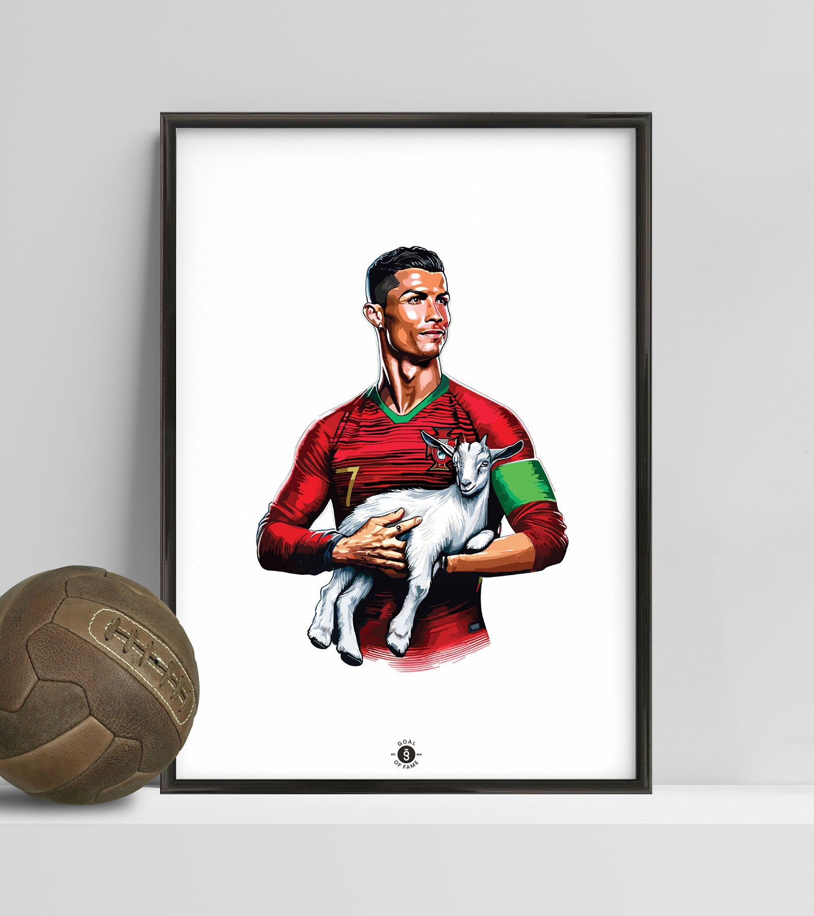 Ronaldo is the G.O.A.T Goal of Fame