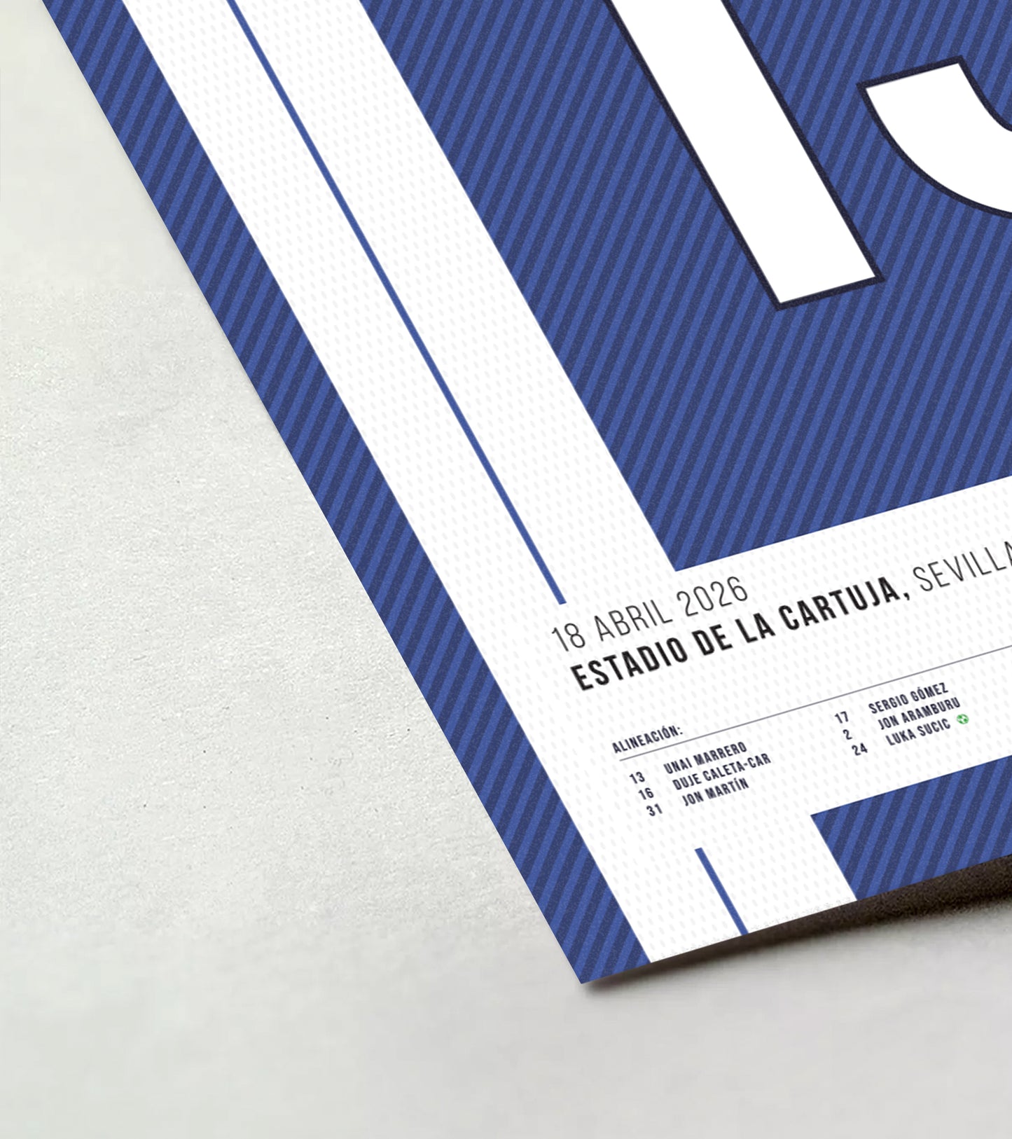 Real Sociedad lift the Copa del Rey (Pablo Marín Jersey ver.)
