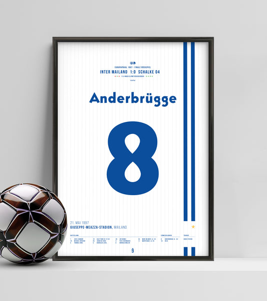 Vainqueur de la Coupe d'Europe de Schalke en 1997