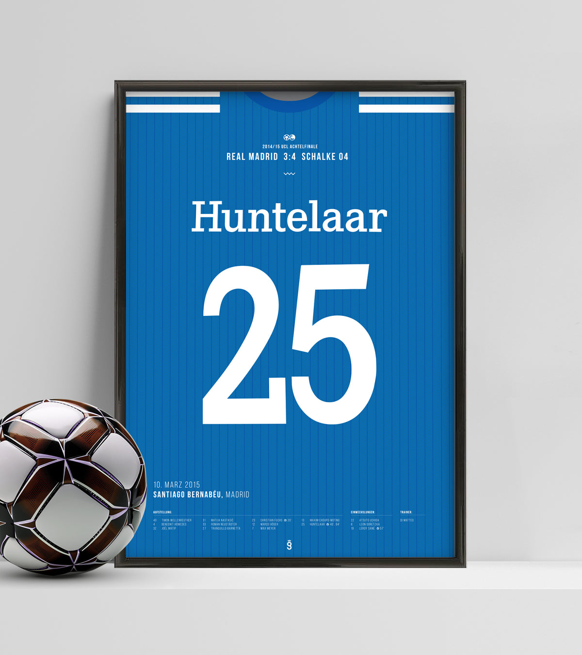 Huntelaar contre le Real à Bernabeu
