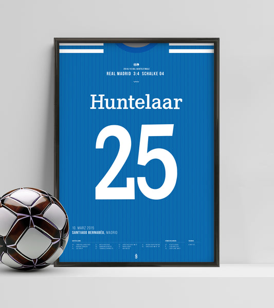 Huntelaar contre le Real à Bernabeu