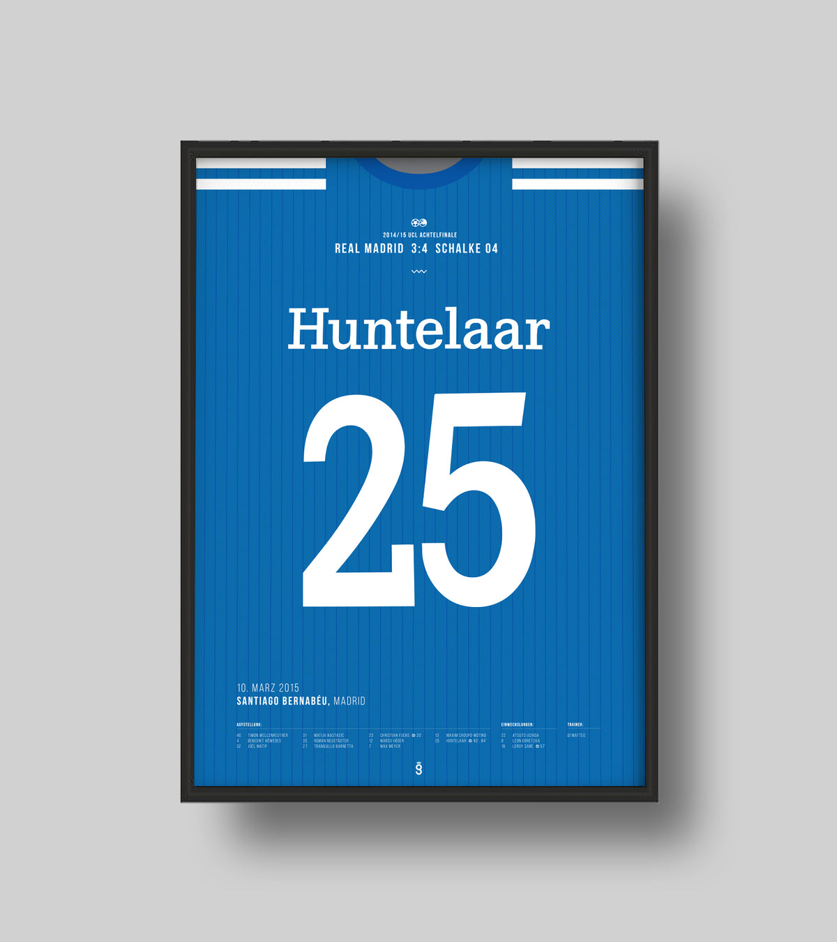 Huntelaar contre le Real à Bernabeu