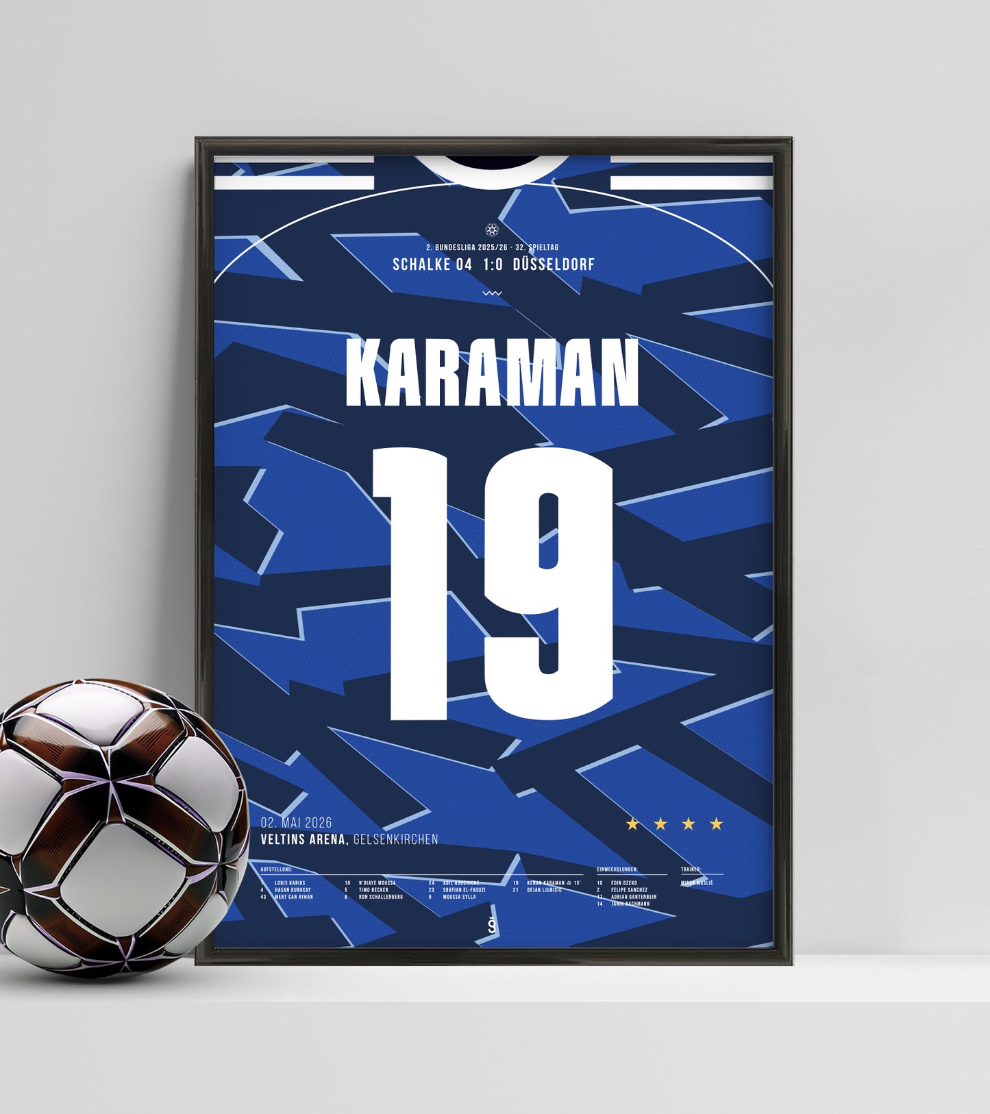Schalke 04 return to the Bundesliga (Jersey ver)