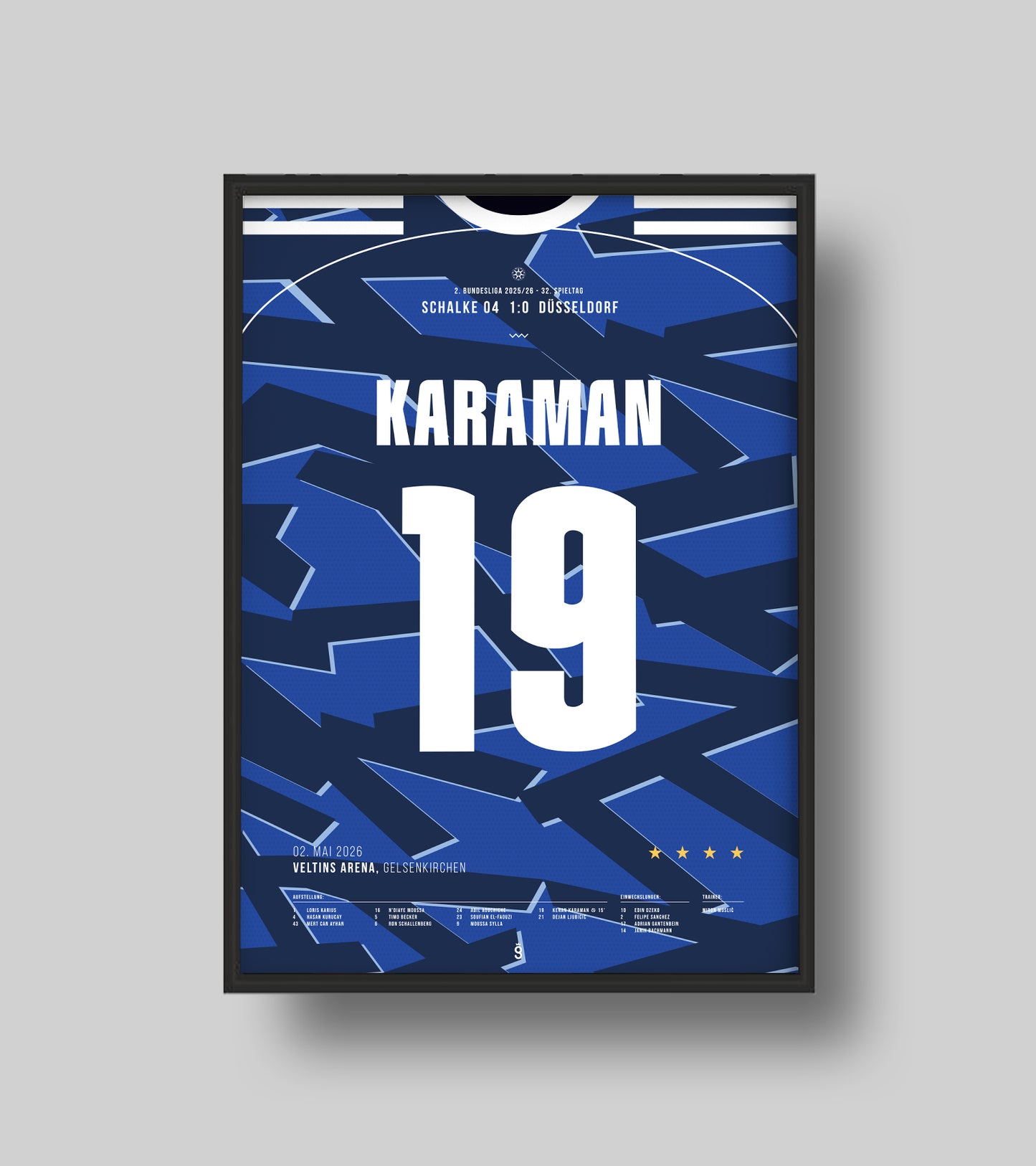 Schalke 04 return to the Bundesliga (Jersey ver)