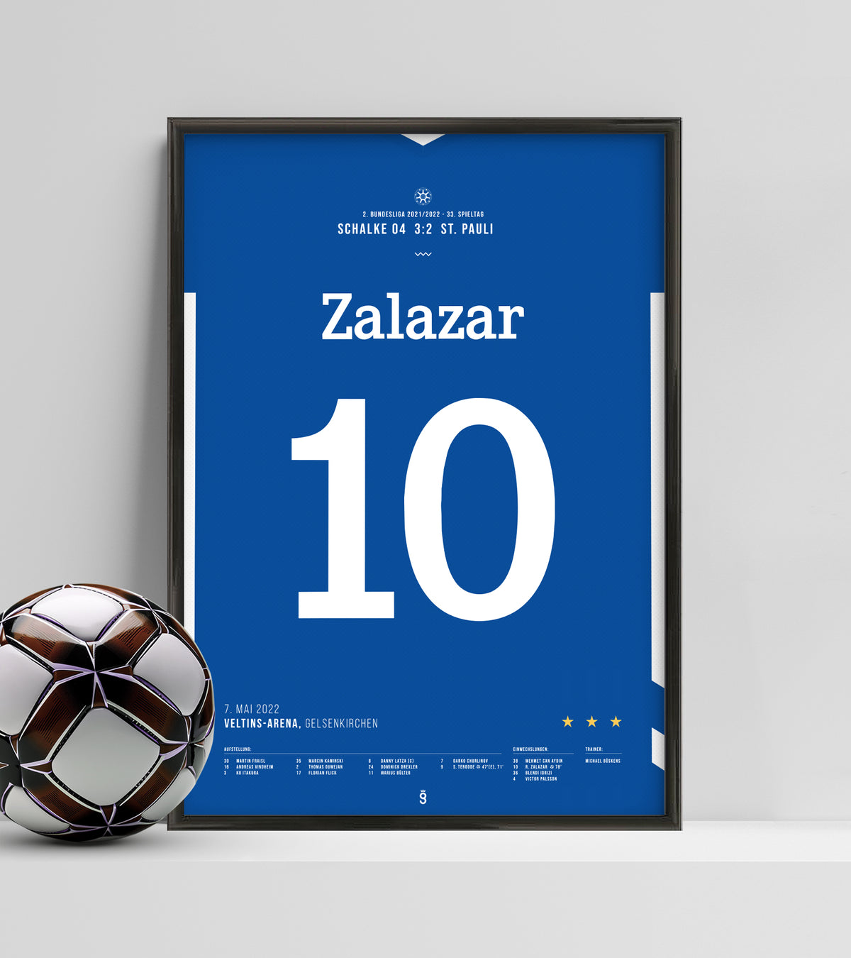 Schalke are back in the Bundesliga! (Jersey)