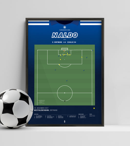4: 4 after 0: 4! Last minute goal from Naldo