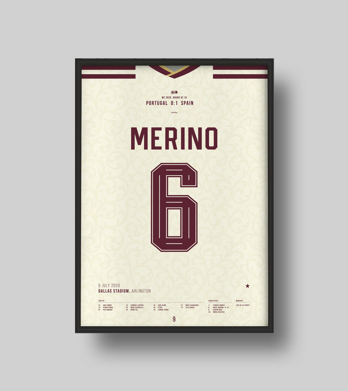 Mike Merino goal vs Portugal (Jersey ver.)