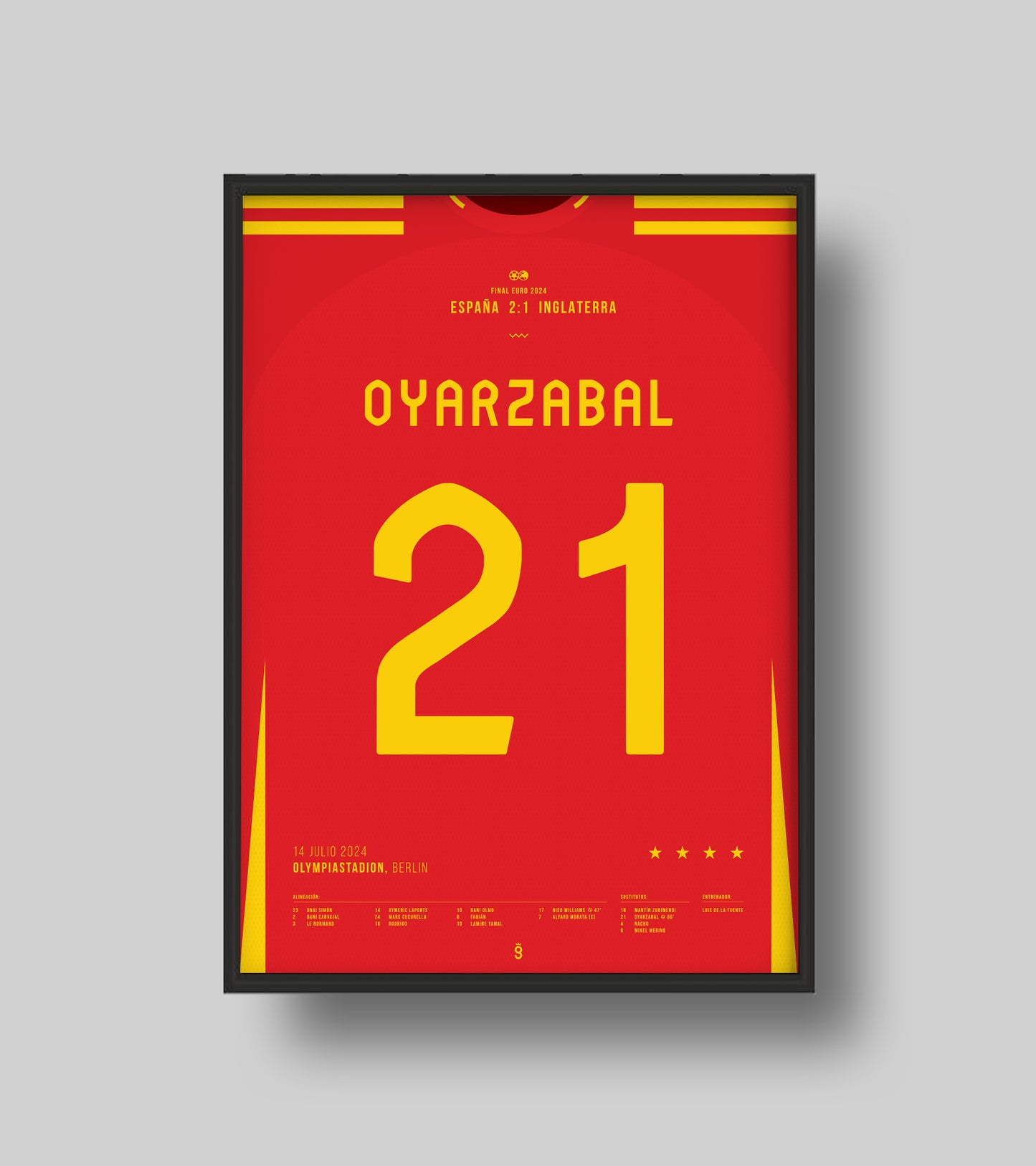 El gol de Oyarzabal que dio la Eurocopa a España