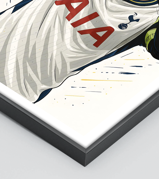Son Heung-min Wins First Trophy with Tottenham (Illustration ver.)