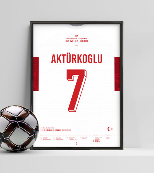 The goal that brought Turkey back (Jersey ver.)