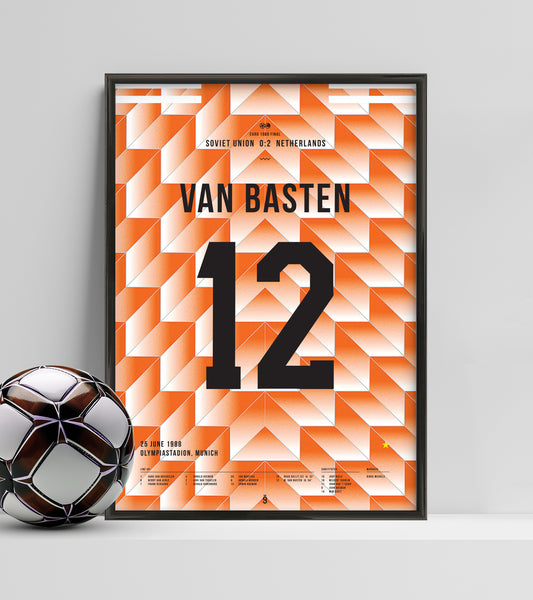 El mítico gol de volea de Marco Van Basten