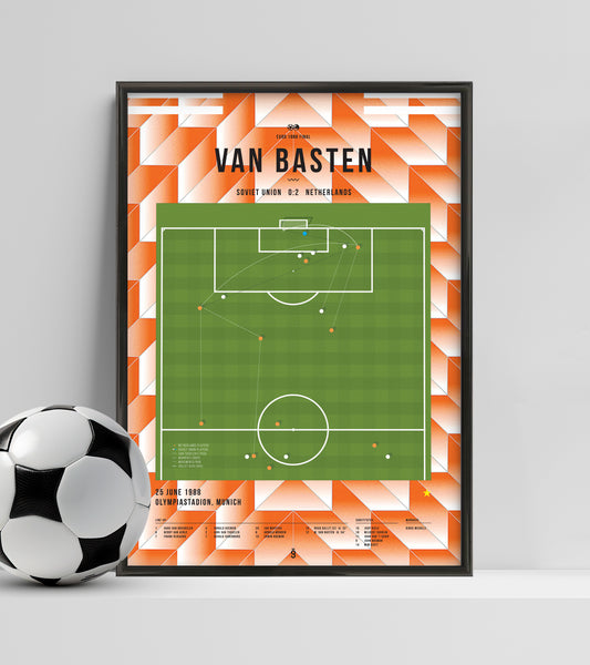 El mítico gol de volea de Marco Van Basten