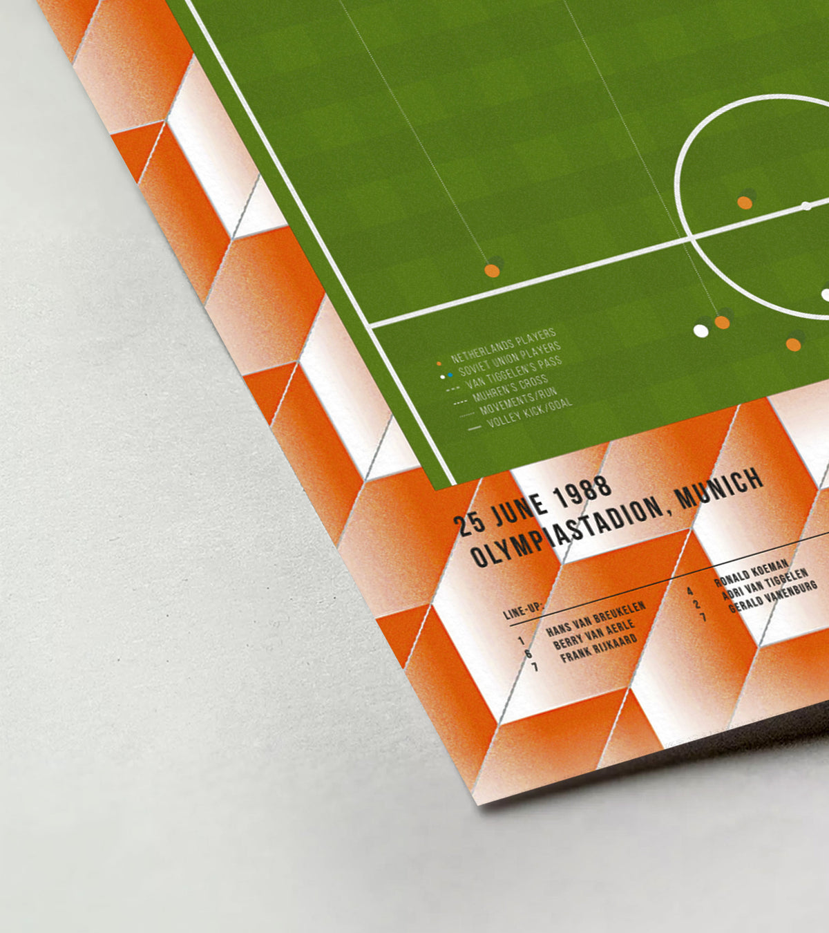 El mítico gol de volea de Marco Van Basten