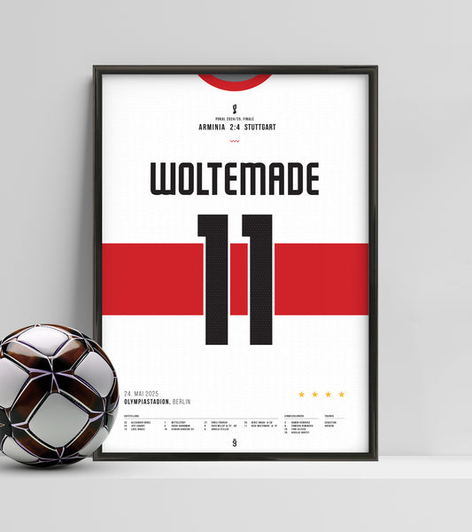 Stuttgart's DFB-Pokal triumph after 28 years (Woltemade) (Jersey ver.)