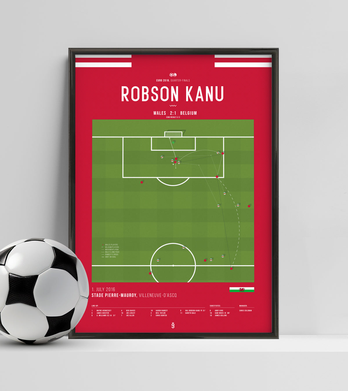 Robson Kanu Wonder Goal vs Belgium