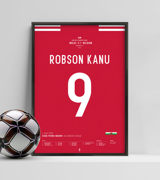 Gol maravilloso de Robson Kanu contra Bélgica