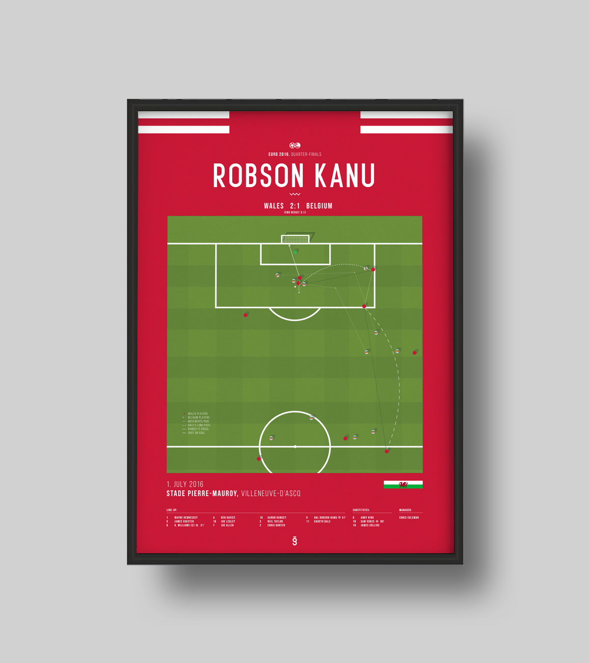 Robson Kanu Wonder Goal vs Belgium