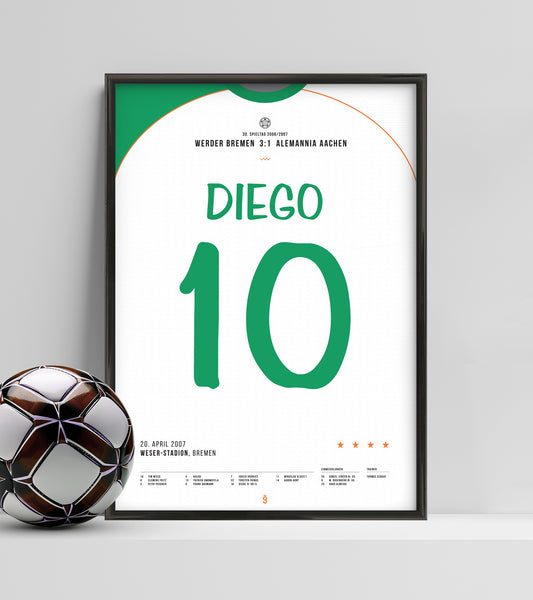 Diego scores the goal of the year from 63 meters (Jersey ver.)