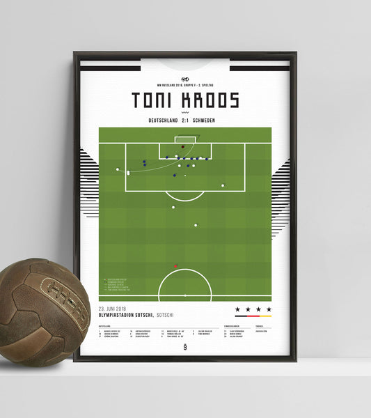 Toni Kross free-kick gegen Schweden