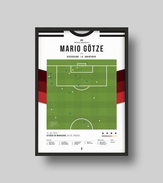 Gol de Mario Götze que hizo Alemania Fußball-Weltmeister