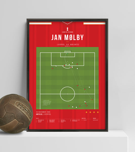 Jan Mølby Wondergoal gegen Man United im Jahr 1985