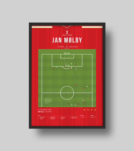 Jan Mølby Wondergoal gegen Man United im Jahr 1985