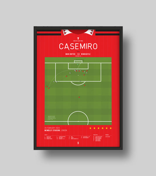 Casemiro headed the opening goal in EFL Cup final