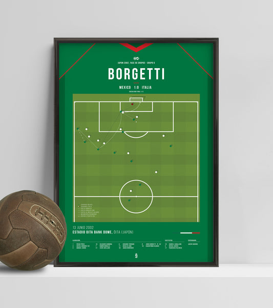 Increíble gol de cabeza de Jared Borgetti contra Italia