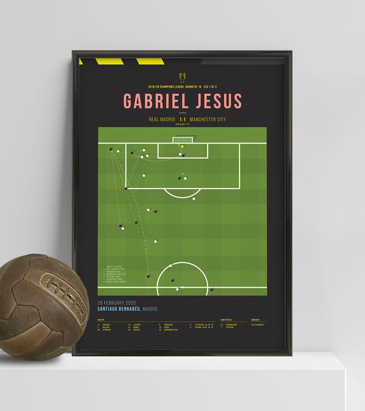 Gabriel Jesús vs Madrid
